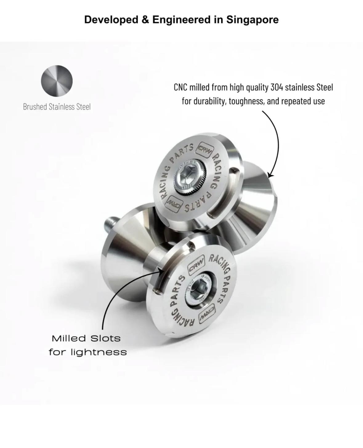 CRW Paddock Spools — technical view
